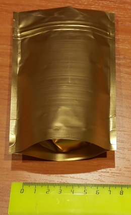 Пакет Zip lock металлизированый 10Х15 см 1 шт