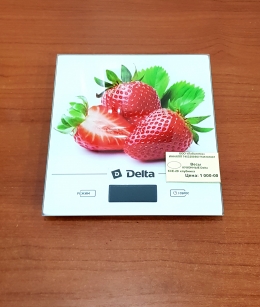 Весы кухонные Delta KCE29 клубника