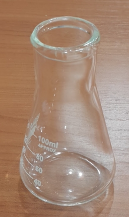 Колба коническая КН-2-100 без шлифа
